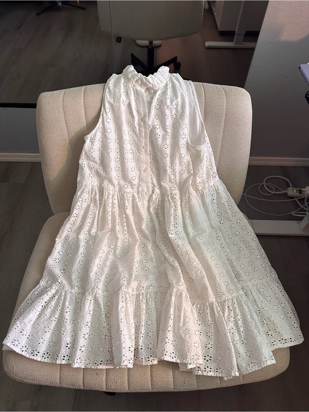 Sézane white summer dress